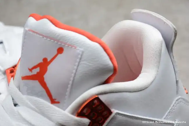 Official Maikesneakers Air Jordan Team 4 OrangeCT8527-118 0406